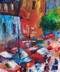 Alternative view of Lluvia en el mercadillo