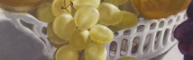 Alternative view of Bodegón de uvas y limones